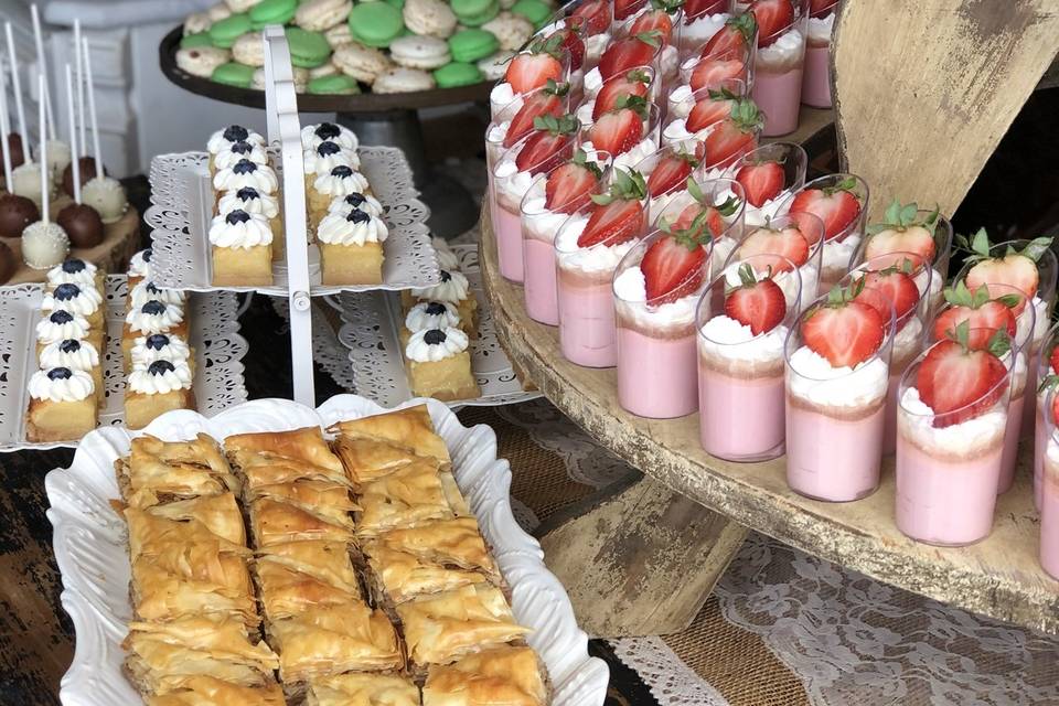 Dessert table