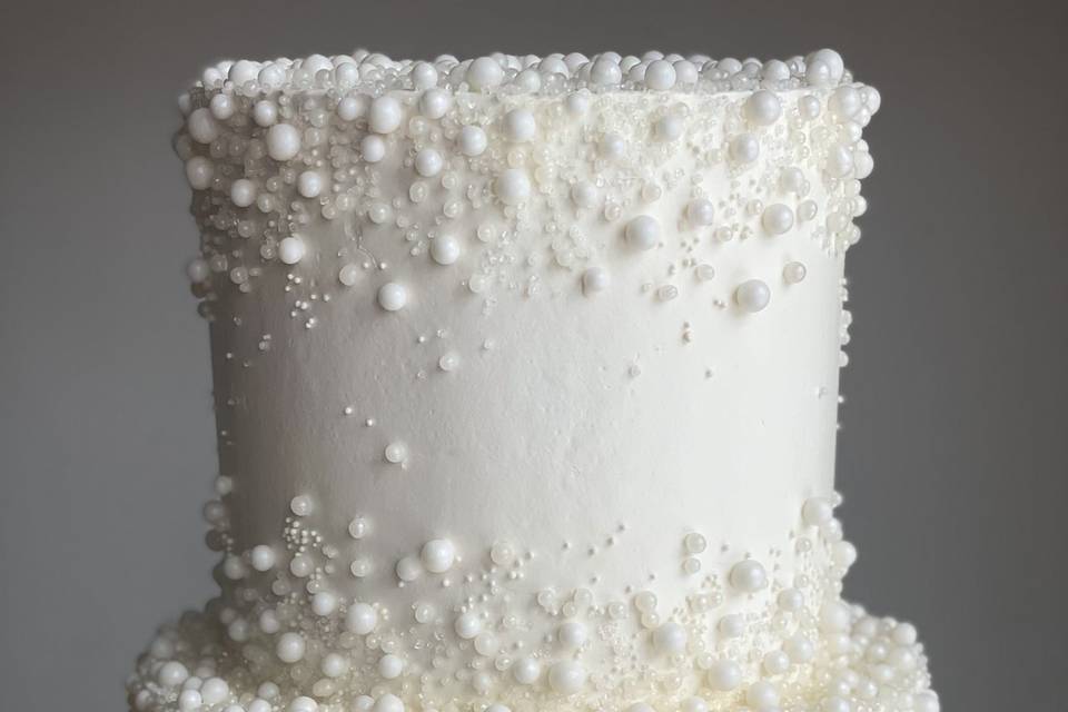 Pearl sprinkle cake