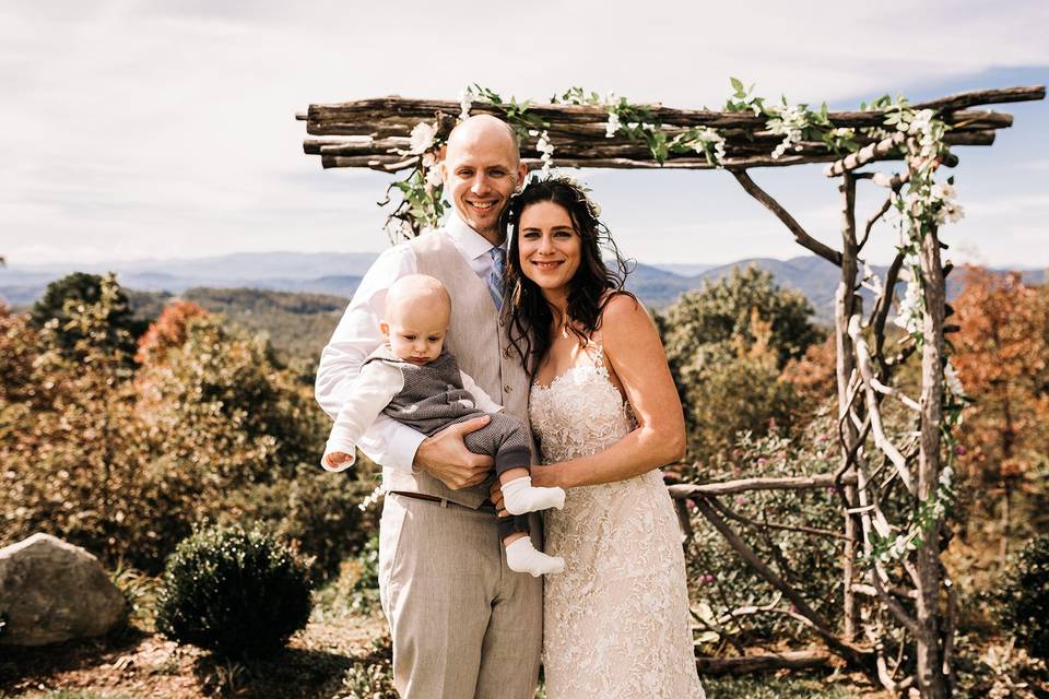 The cabin ridge elopement