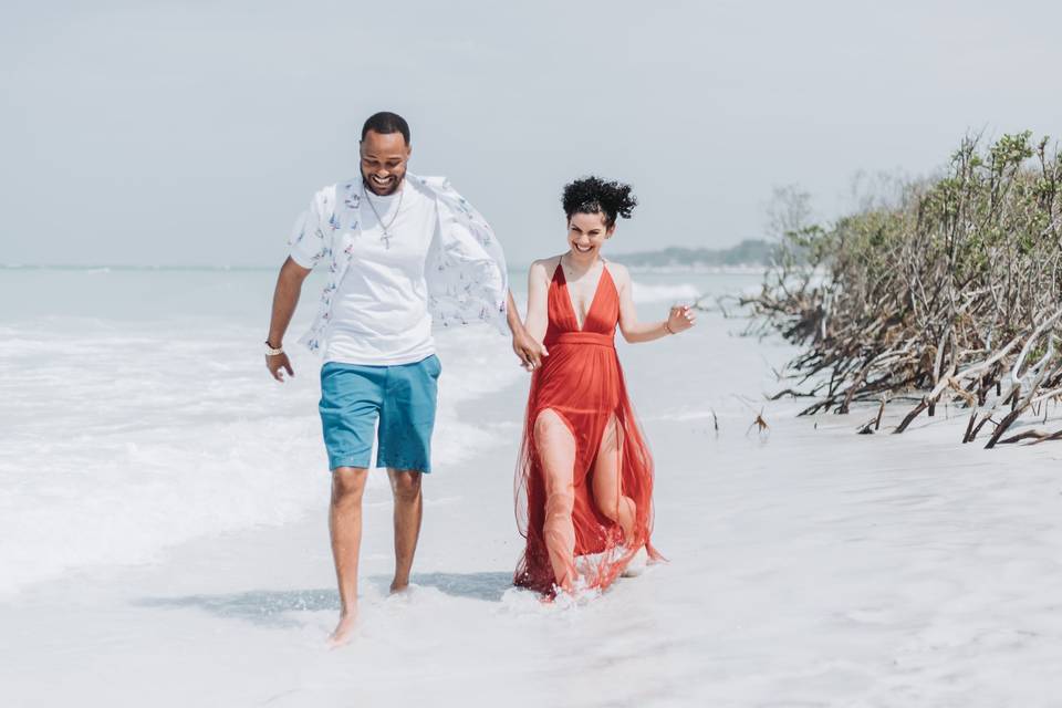 Beach Engagement Session