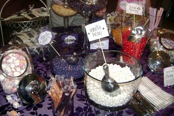 Candy table I did for my own wedding 6/3/11.