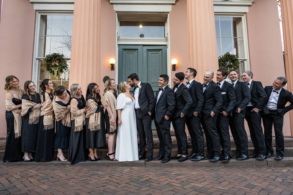 Alexandria winter wedding