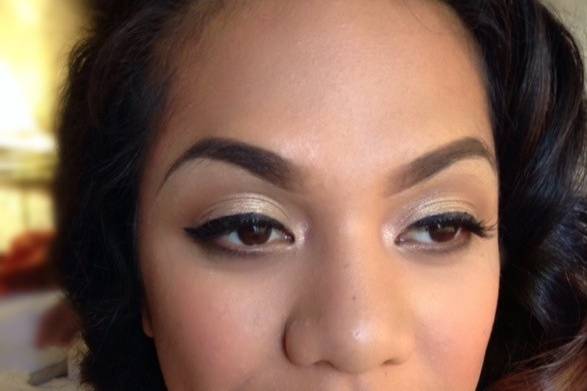 Classic makeup