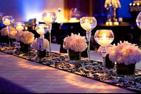 Beautiful Table setting and centerpieces available