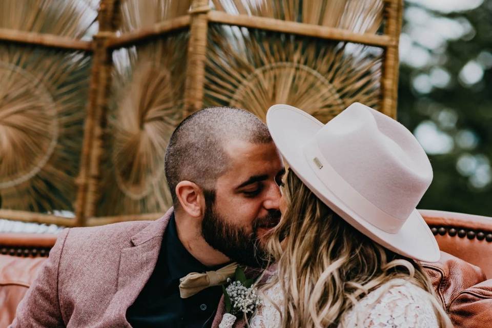 Bride and groom