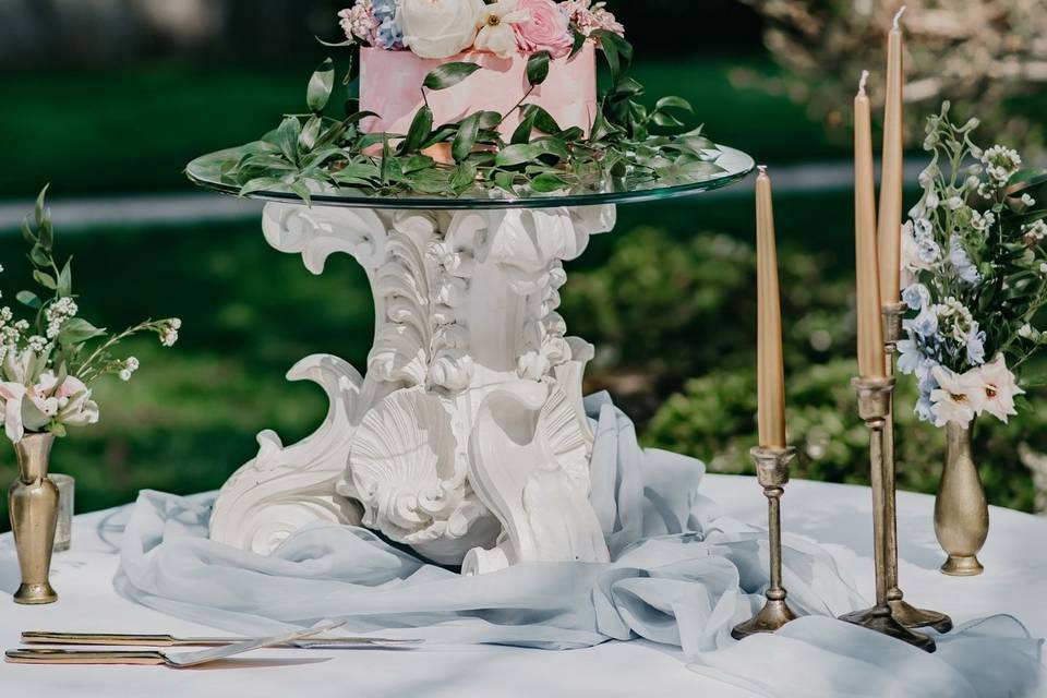 Orting Manor wedding cake