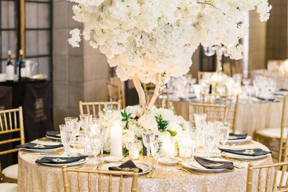 Luxe reception