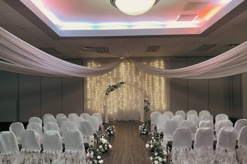 Wedding Ceremony Set Up