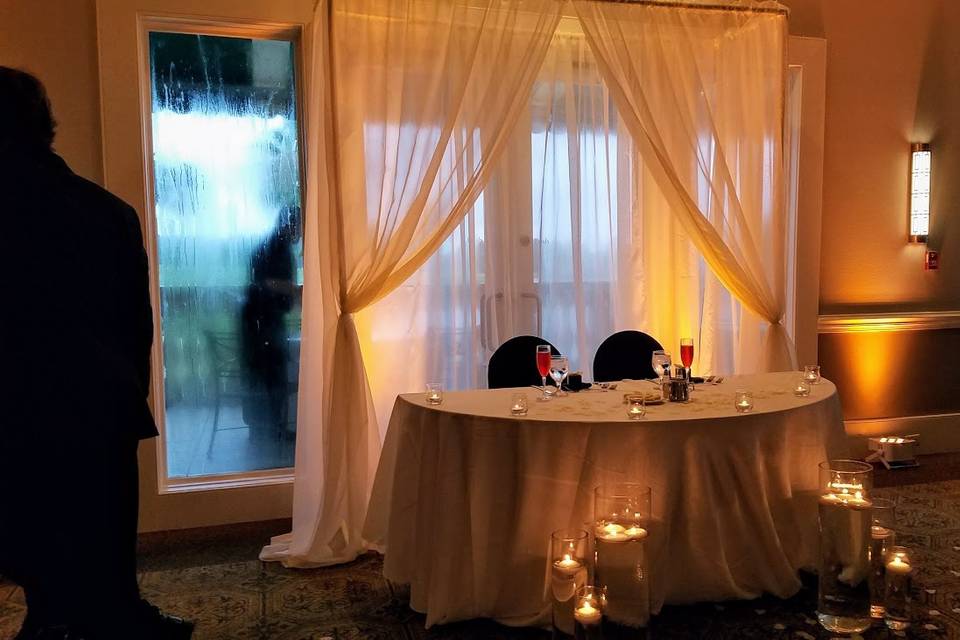 Sweetheart table