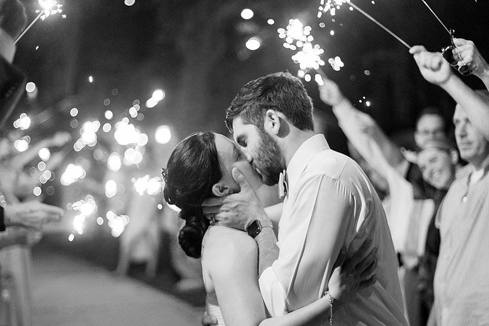Couple kissing