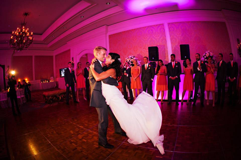 Dancing with the bride