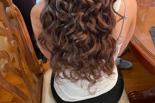 Half up half down