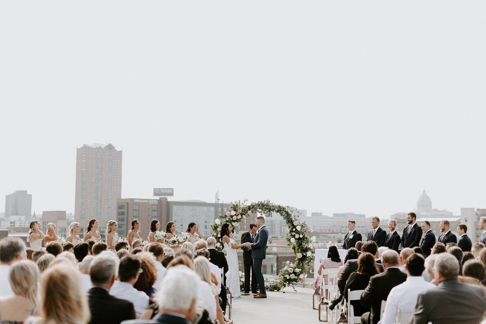 Rooftop Ceremony