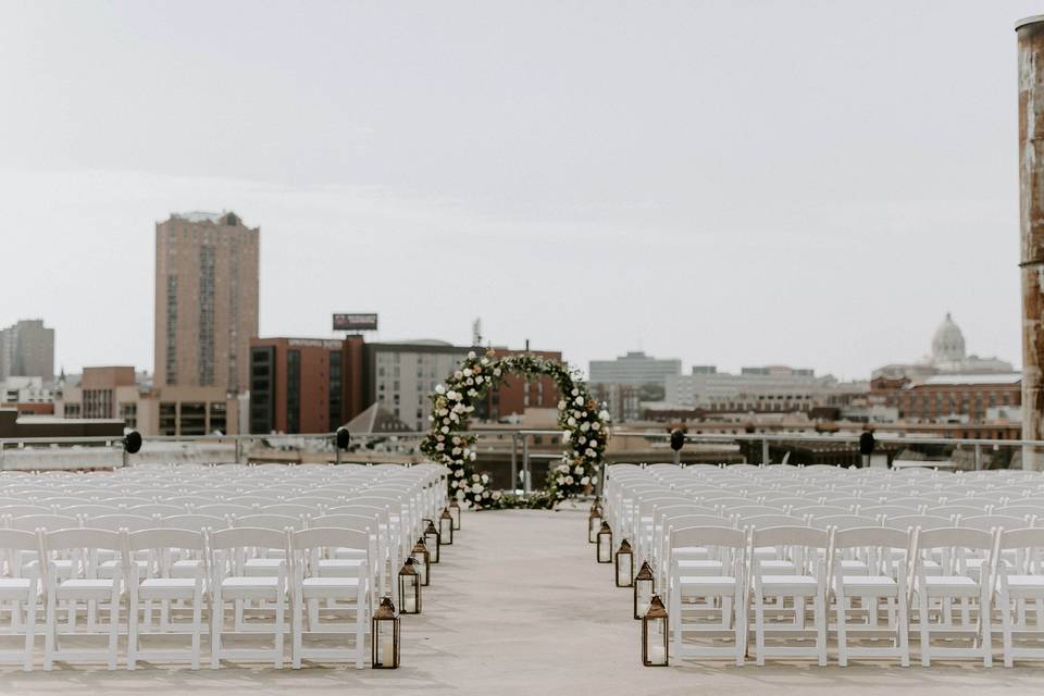 Rooftop Ceremony Space