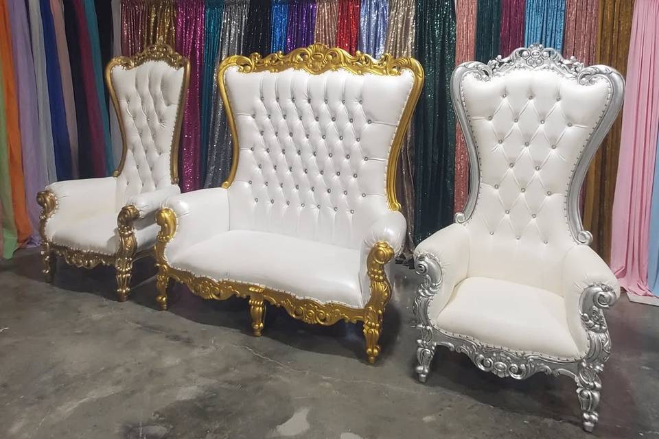 Throne chairs
