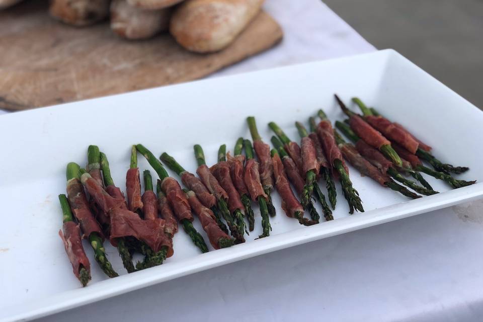 Asparagus with Prosciutto