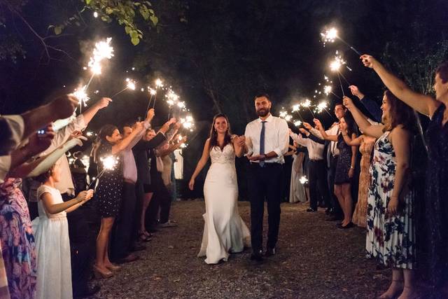 Sparkler send off