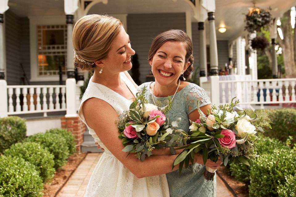 Summer garden wedding