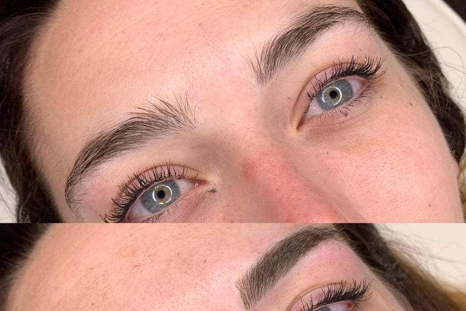 Brow Lamination & Tint