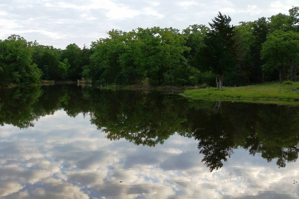 By the lake