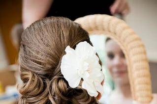 Bridal hair