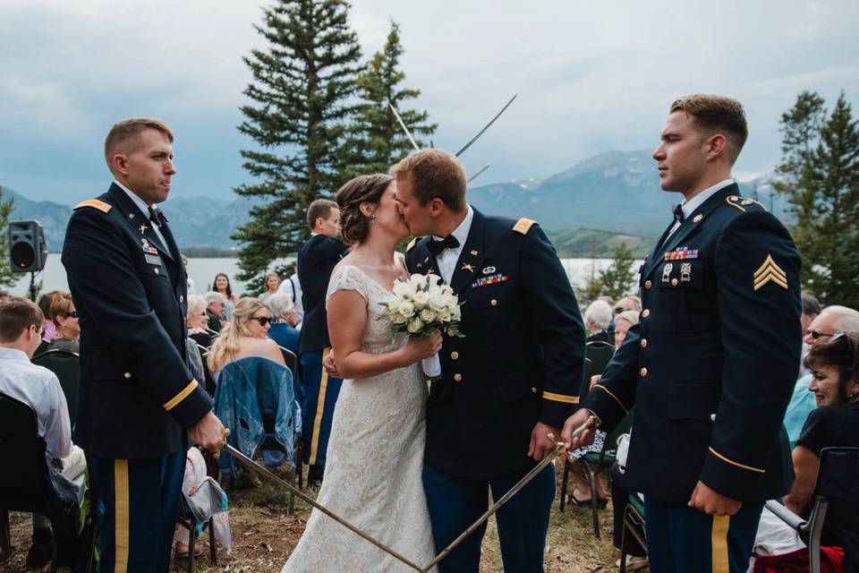 Military wedding