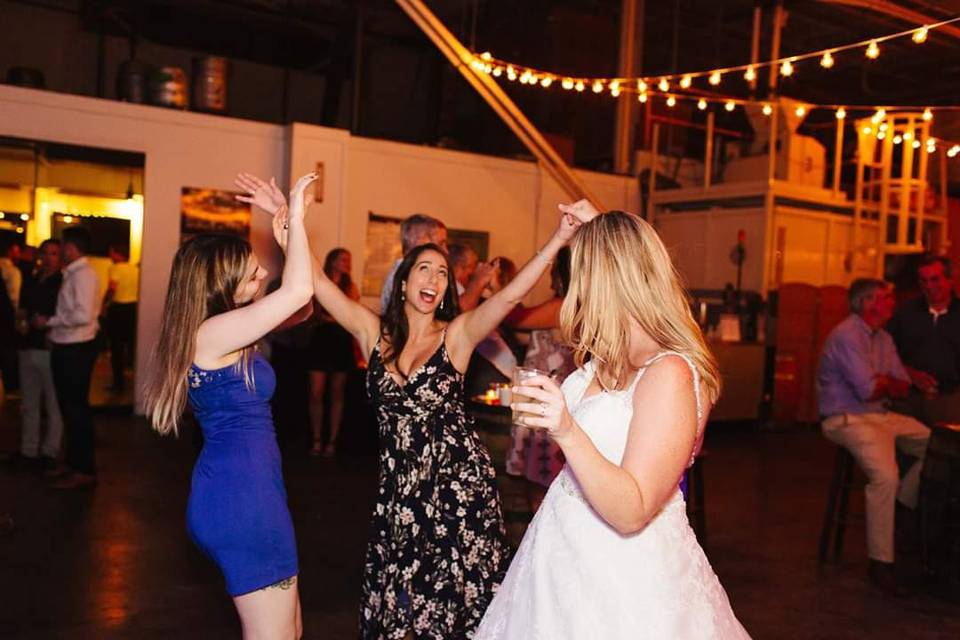 Bride Dancing