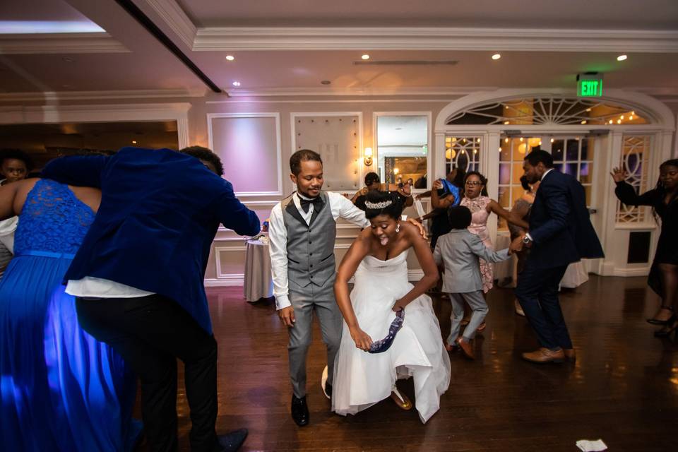Bride Dancing