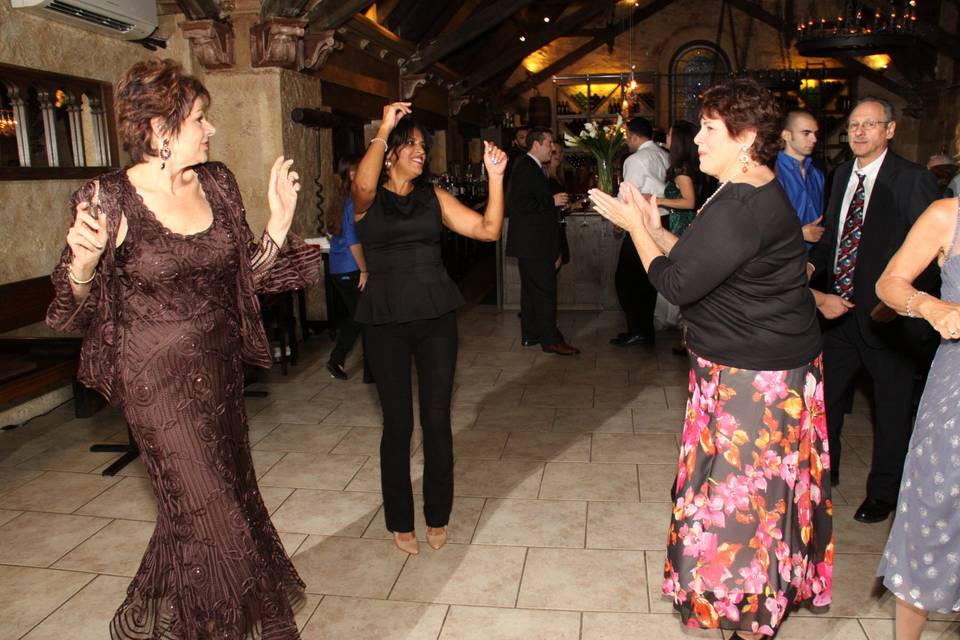 Guests Dancing