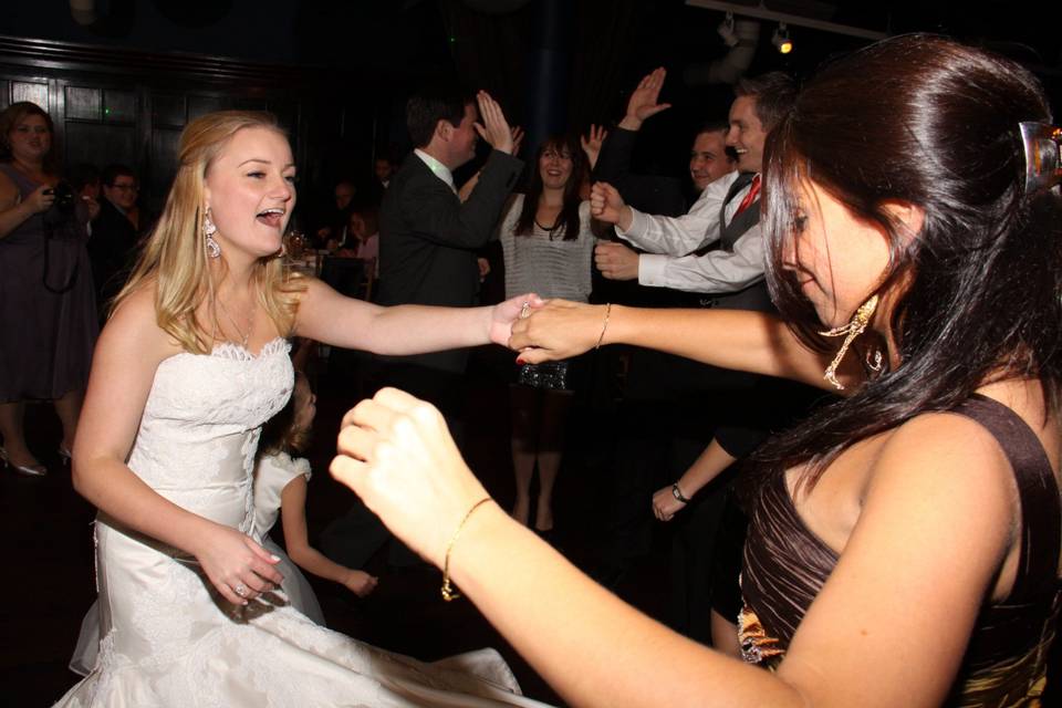 Bride Dancing