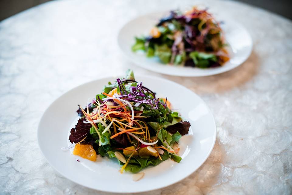 Mandarin crisp salad