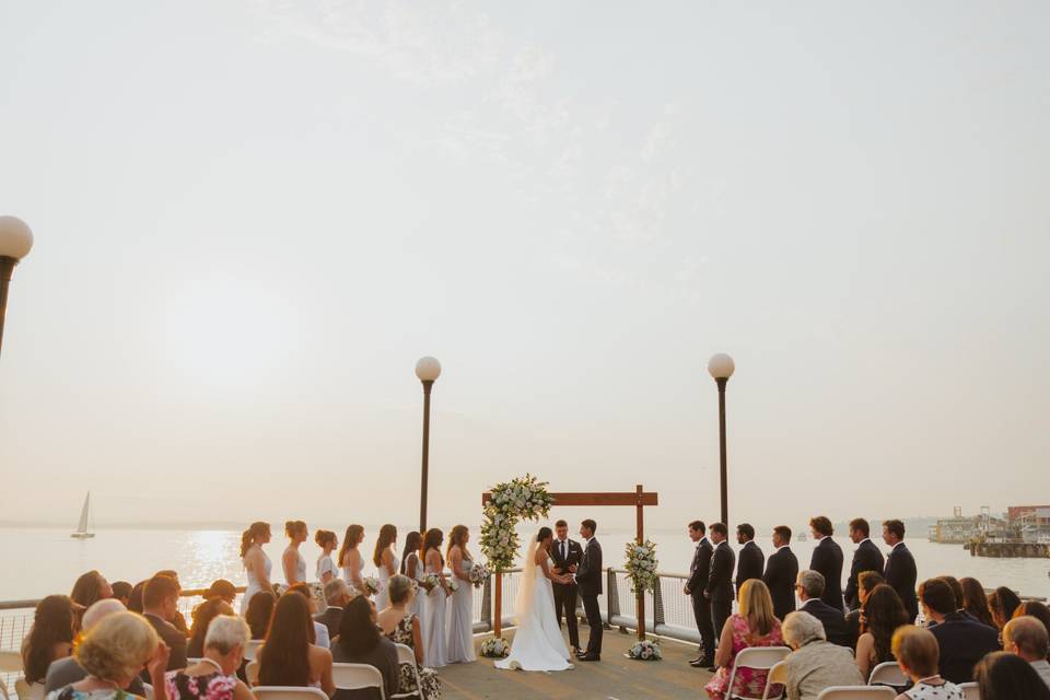 Back Pier Ceremony