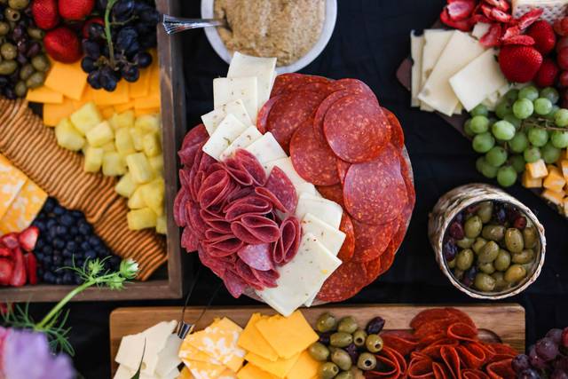 Charcuterie spread