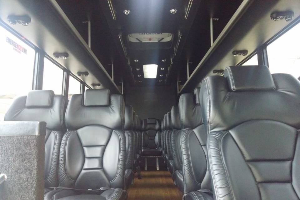 27 passenger Luxury Shuttle. (501) **4 HR MIN**