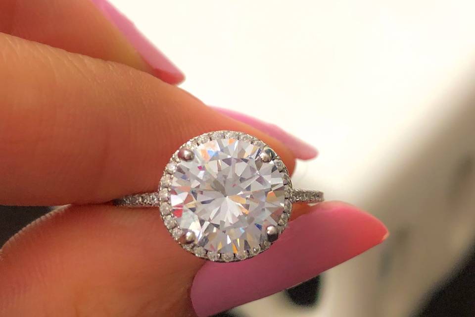 3 Carat Halo