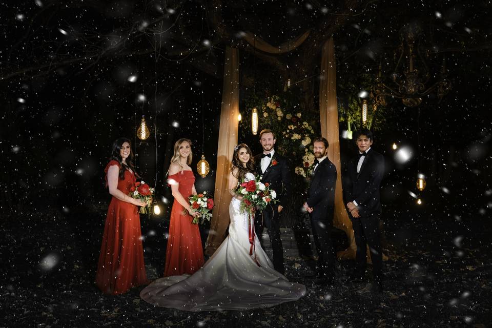 Christmas Wedding Ceremony