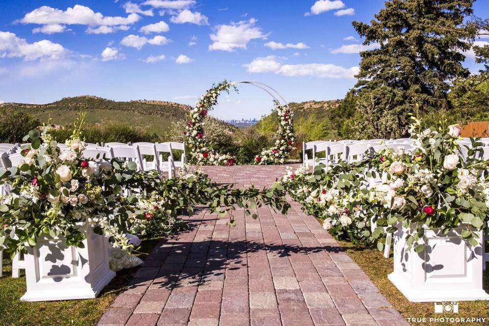 Wedding aisle