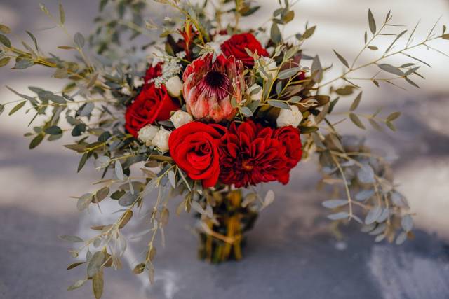 Ruby bouquet