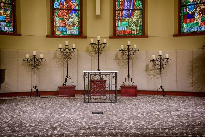 The altar