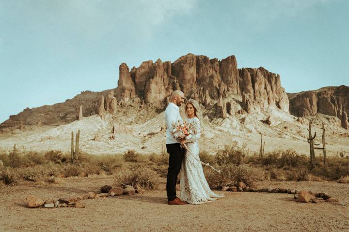 Desert elopement