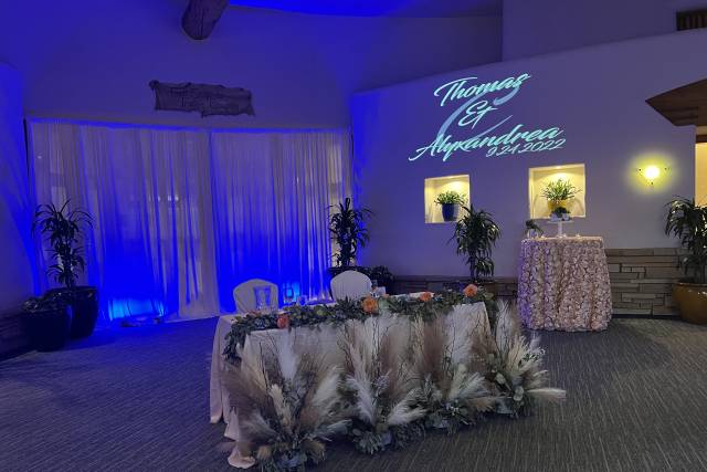 Up lights & Gobo Lighting