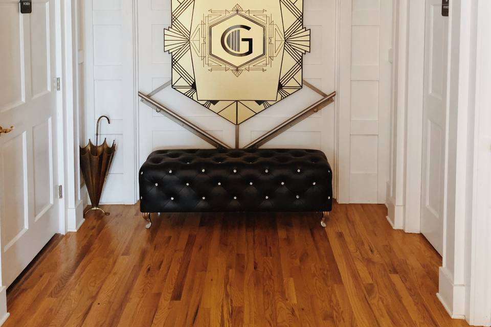 Gatsby signage details