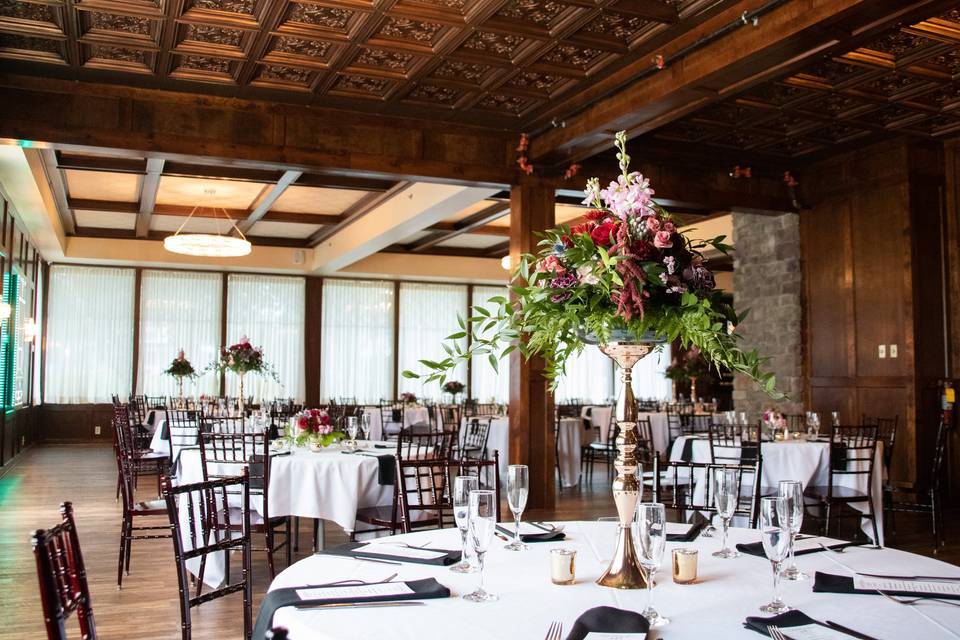 Elegant reception space