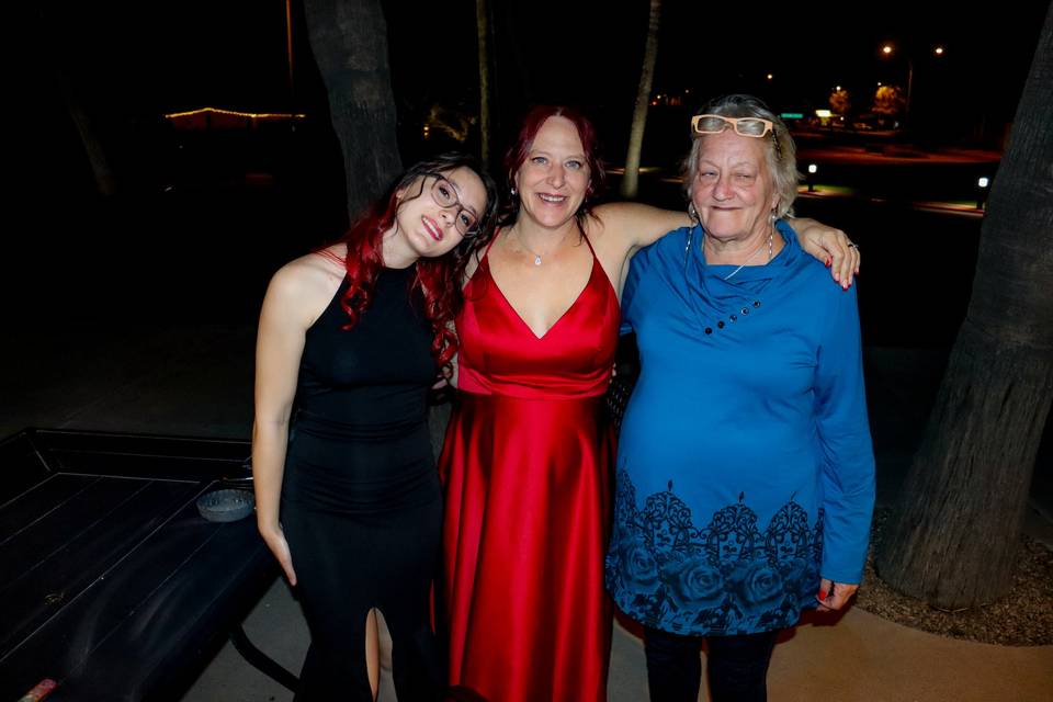 Mom, daughter, grandmother