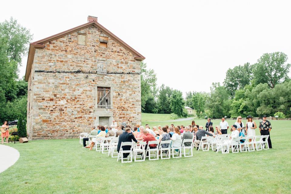 Amazing ceremony site