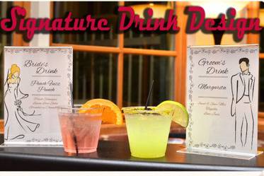 Coming up with Couple's Signature Drinks is our specialty!