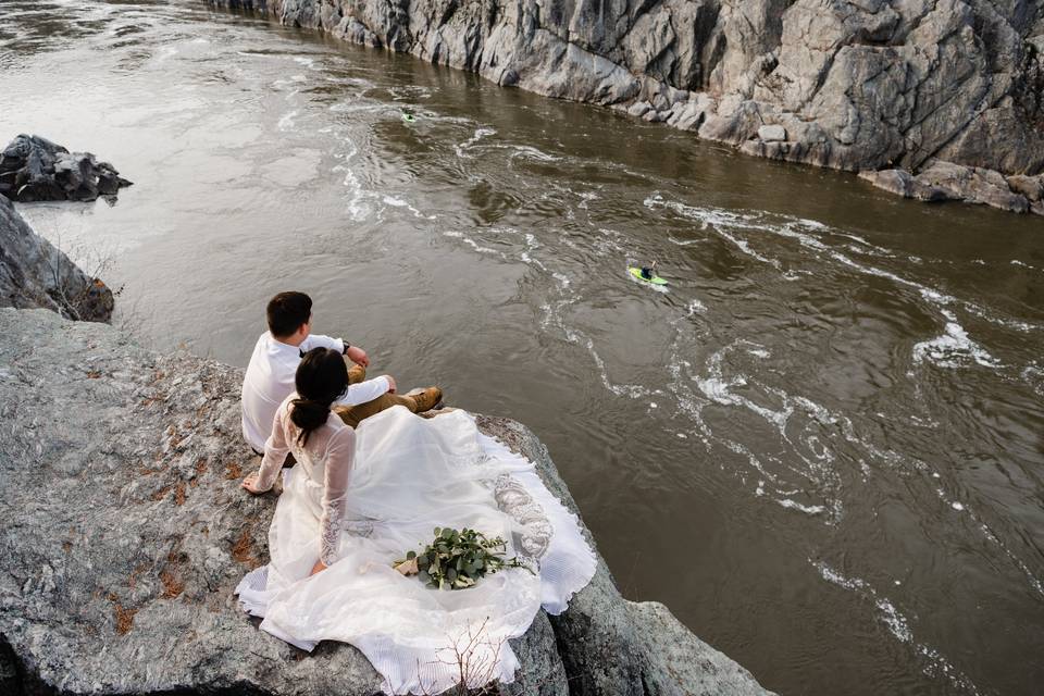 Great Falls Outdoor Elopement