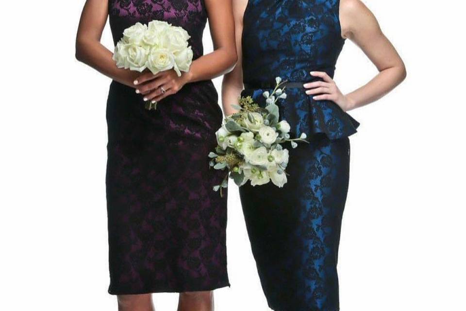 Custom bridesmaid dresses