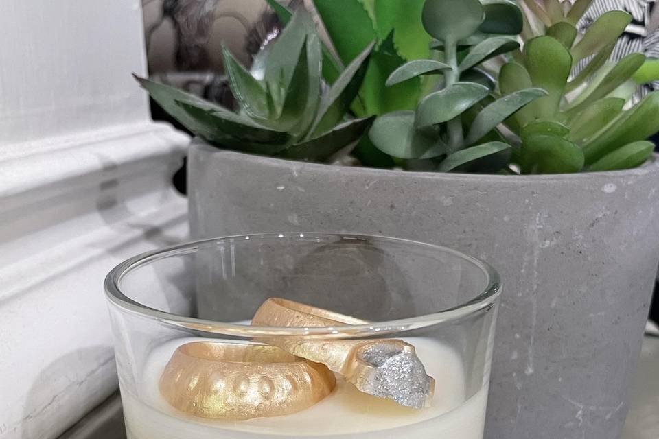 Mr & Mrs. Custom Candle
