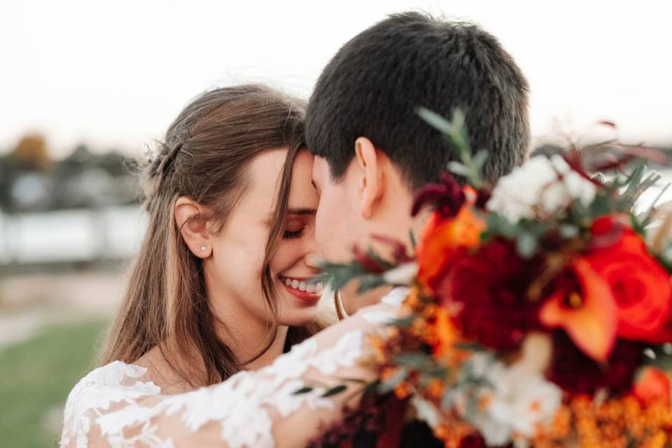 Emotional wedding moments